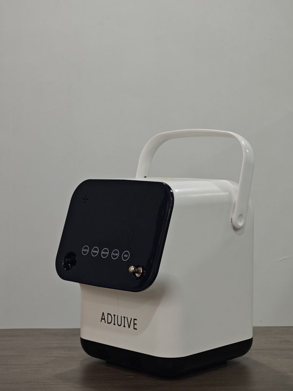 Adiuive 5L Home Oxygen Concentrator - Quiet Portable Air Support System with Digital Display, Timer - 1-5L/min Adjustable Flow for Daily Wellness